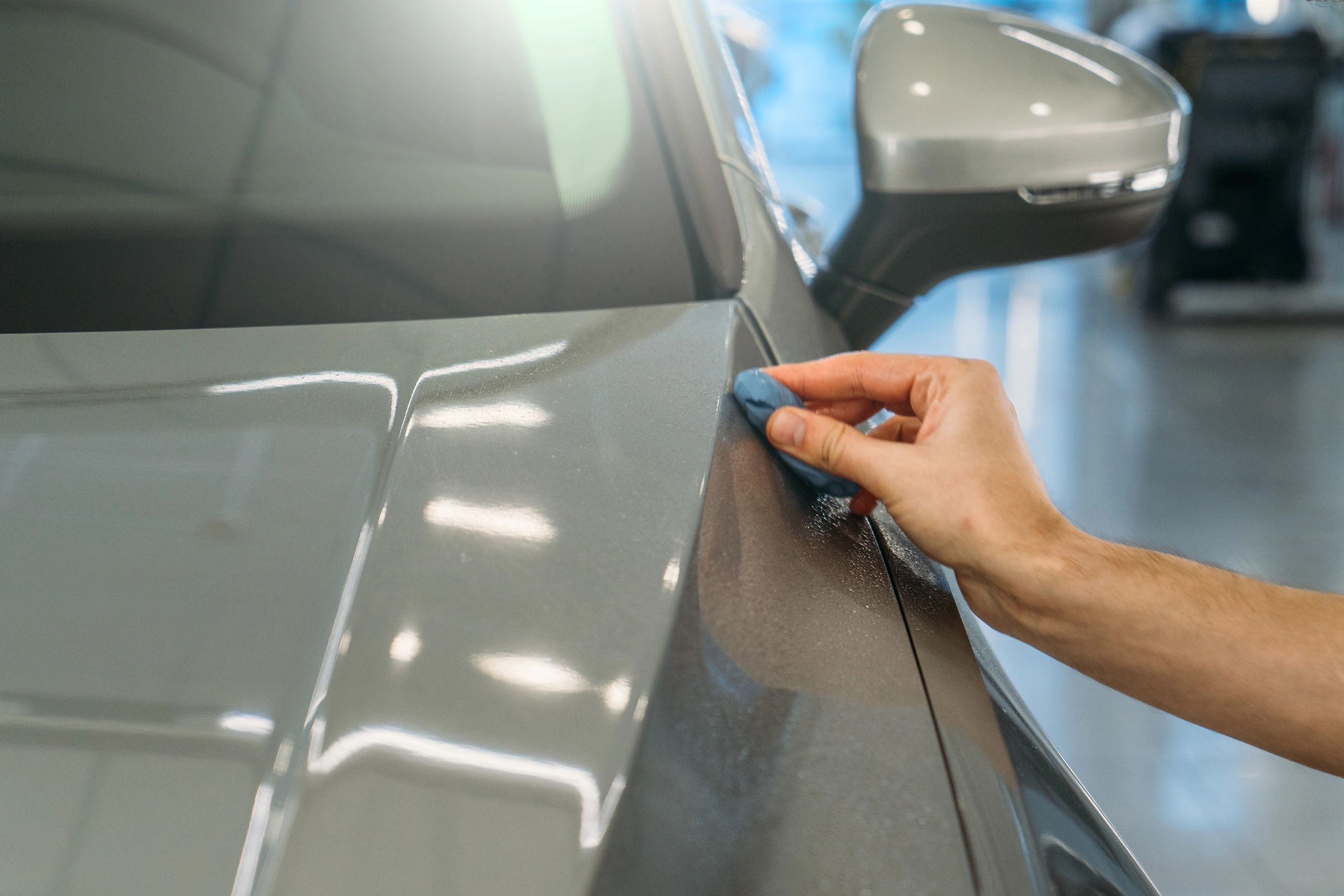 Microfiber cloth detailing